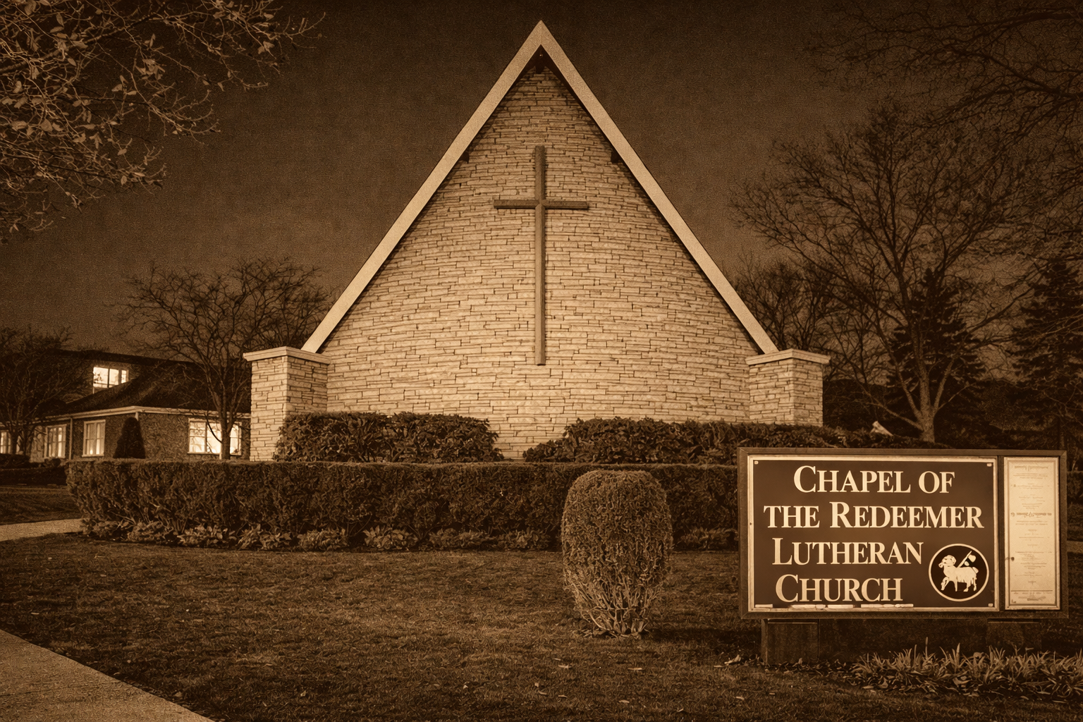 Historic exterior of Chapel of the Redeemer